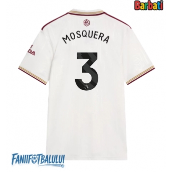 Arsenal Cristhian Mosquera #3 Tricou Fotbal Replică 2025-26 Barbati Treilea